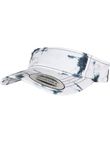 FLE-888BD-Casquette avec visière incurvée à motif batik dye